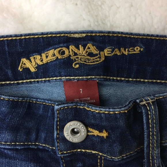 {ARIZONA} Cropped Womens Jeans 7 - Picture 2 of 4